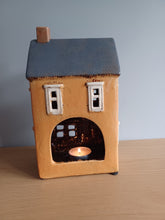 Load image into Gallery viewer, QUAY TRADERS Ochre Tea Light House Gift NEW