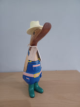 Load image into Gallery viewer, DCUK GENTLEMAN GARDENER DUCKLING Named NICK Handpainted Wooden Duck
