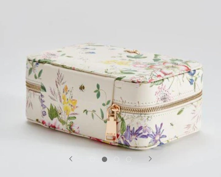 JEWELLERY BOX Fable England LARGE Eve Blooming Toile Jewellery Box Gift