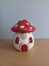 Load image into Gallery viewer, Village Pottery Toadstool House Tea Light Holder Gift Ornament Decoration NEW RANGE
