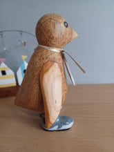 Load image into Gallery viewer, DCUK Wild Welly Penguin Gift Named DAVID Grey Shark Wellies12cm
