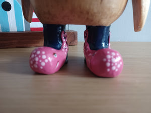 DCUK Wild Welly Penguin Gift Named GLORIA Pink Octopus Wellies12cm