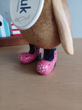 Load image into Gallery viewer, DCUK Wild Welly Penguin Gift Named GLORIA Pink Octopus Wellies12cm
