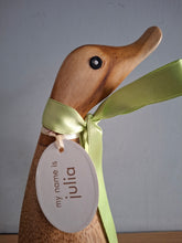 Load image into Gallery viewer, DCUK Green Floral Boots Duckling Named JULIA New
