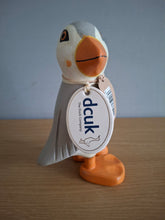 Load image into Gallery viewer, DCUK Puffings Baby Wooden Puffin Bird Named MICHELLE  Coastal Gift Ornament NEW
