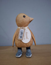 Load image into Gallery viewer, DCUK Wild Welly Penguin Gift Named JENNY Grey Shark Wellies
