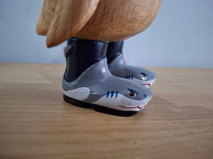 DCUK Wild Welly Penguin Gift Named JENNY Grey Shark Wellies