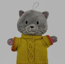 Load image into Gallery viewer, House of Disaster Cat in Jumper Hot Water Bottle Luxury Cosy Gift NEW
