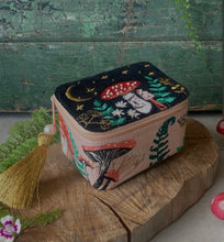 Load image into Gallery viewer, House of Disaster Black Mushroom Toadstool Jewellery Trinket Box
