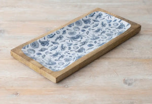Sea Creatures Coastal Serving Tray