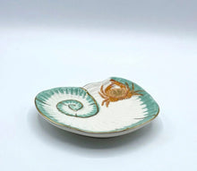 Load image into Gallery viewer, House of Disaster Coral Sea Shell and Crab Coastal Trinket Dish Gift 12cm Long NEW
