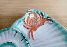 Load image into Gallery viewer, House of Disaster Coral Sea Shell and Crab Coastal Trinket Dish Gift 12cm Long NEW
