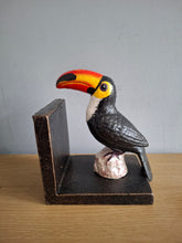 Load image into Gallery viewer, BOOKENDS Cast Iron Antiqued Toucan Bookends McGowan &amp; Rutherford
