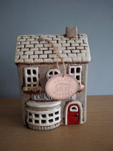 Load image into Gallery viewer, Village Pottery Grey CORNER SHOP Ceramic Gift
