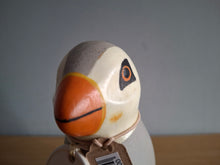 Load image into Gallery viewer, DCUK Puffings Baby Wooden Puffin Bird Named CARTER  Coastal Ornament
