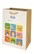 Load image into Gallery viewer, DCUK BEEFEATER DUCK Named HENRY Wooden Duckling in Regal Blue with Gift Bag
