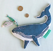 Load image into Gallery viewer, House of Disaster Little Arc Whale Shaped Coin Purse New
