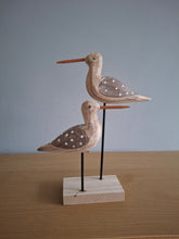 Load image into Gallery viewer, Coastal Wooden Spotty Birds Decoration
