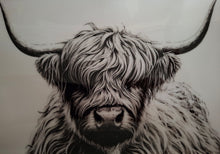 Load image into Gallery viewer, Highland Cow Serving Tray
