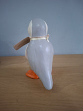Load image into Gallery viewer, DCUK Puffings Baby Wooden Puffin Bird Named DAISY Coastal Ornament
