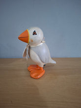 Load image into Gallery viewer, DCUK Puffings Baby Wooden Puffin Bird Named BEATRIX Coastal Ornament
