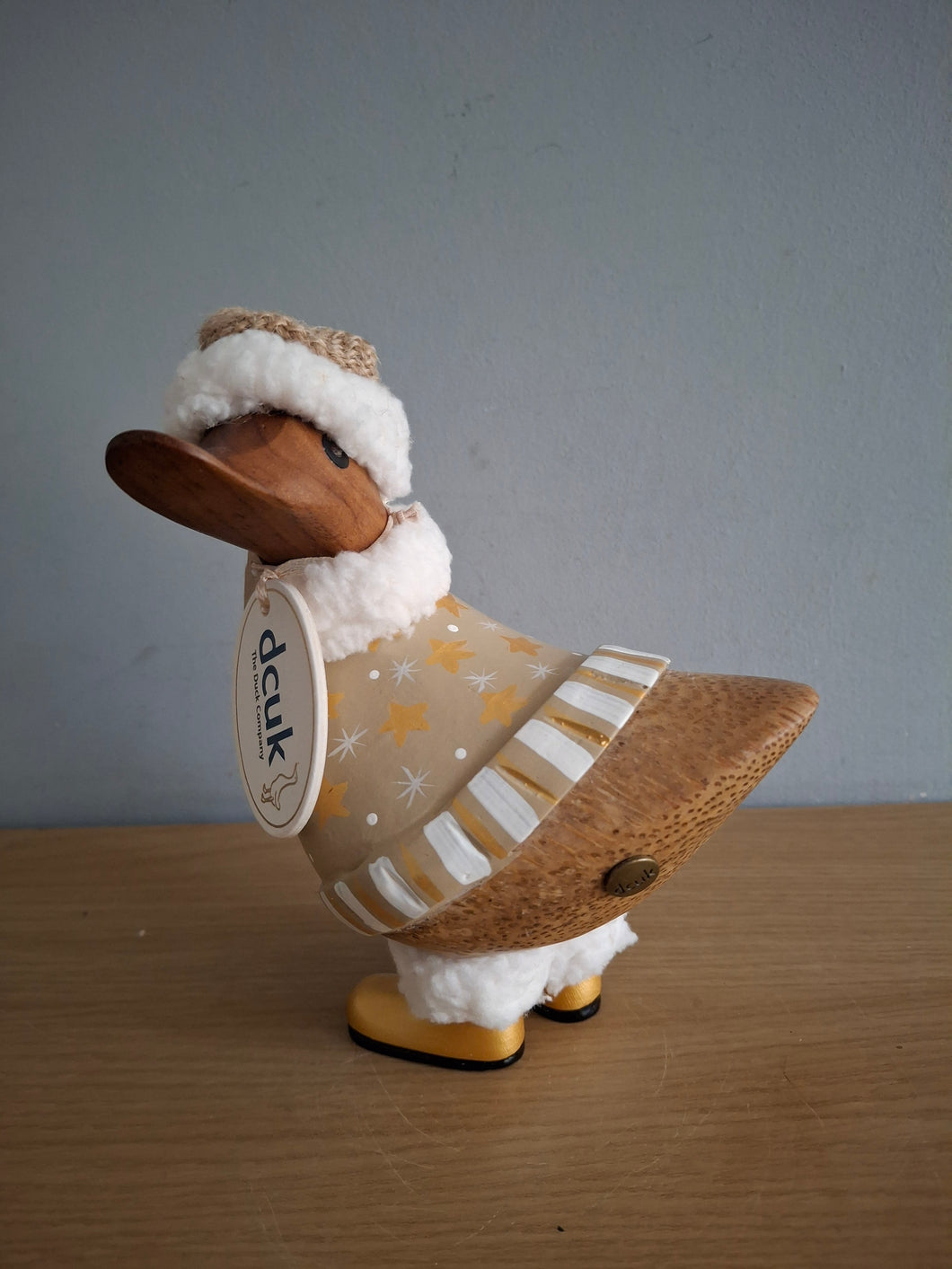 DCUK DUCK GILDED CARAMEL DUCKY NAMED HOLLY New Christmas 2025