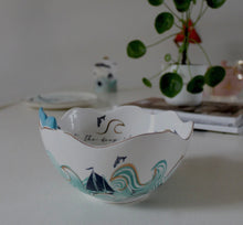 Load image into Gallery viewer, House of Disaster Novelty By The Sea Whale Bowl Porcelain Gift
