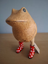 Load image into Gallery viewer, DCUK Jolly Frog Red Spotty Boots
