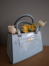 Load image into Gallery viewer, McGowan &amp; Rutherford BLUE CERAMIC HANDBAG VASE Gift
