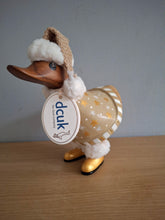 Load image into Gallery viewer, DCUK DUCKY GILDED CARAMEL DUCK NAMED YULE New Christmas 2025
