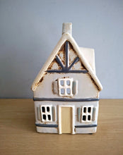 Load image into Gallery viewer, Village Pottery TUDOR HOUSE Tea Light Holder Ceramic Gift
