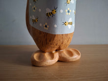 Load image into Gallery viewer, DCUK BUZZY DUCK Honey Baker DUCK Wooden Duckling Named AVA Mothers Day Gift
