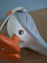 Load image into Gallery viewer, DCUK Puffings Baby Wooden Puffin Bird Named BEATRIX Coastal Ornament
