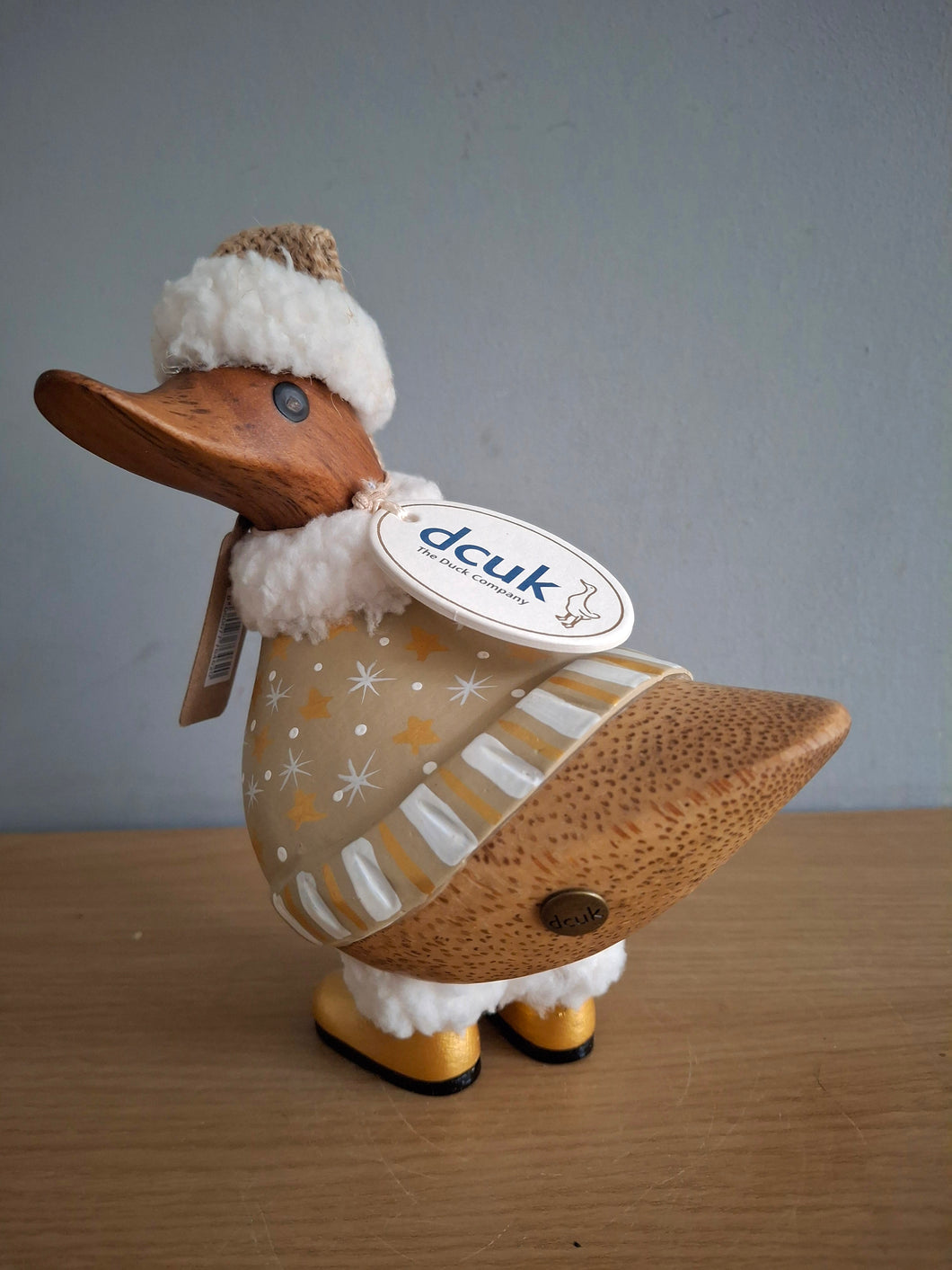 DCUK DUCK GILDED CARAMEL DUCKY NAMED TIM New Christmas 2025