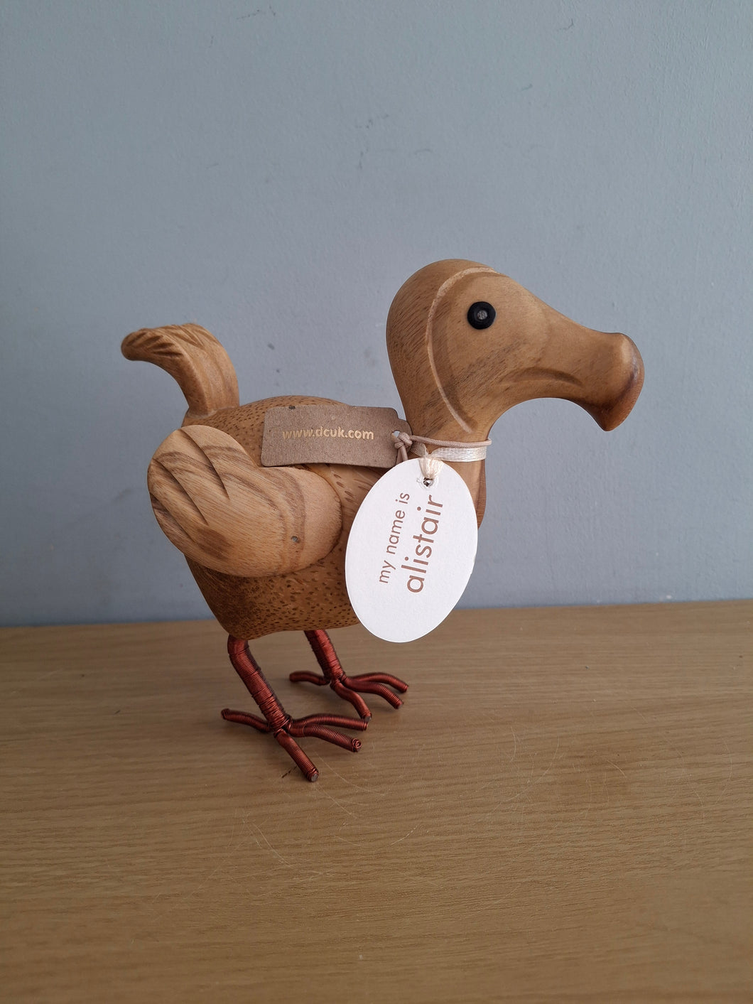 DCUK Natural DODO BIRD Named ALISTAIR