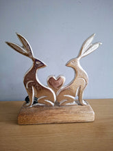 Load image into Gallery viewer, RABBIT and HEART DECORATION
