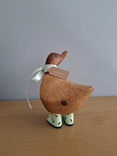 Load image into Gallery viewer, DCUK Wooden Ducky Duck Lemon Boots Named NELSON
