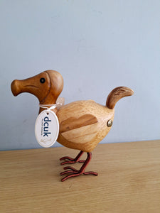 DCUK Natural Wooden DODO BIRD Named GRACE
