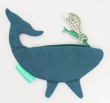 Load image into Gallery viewer, House of Disaster Little Arc Whale Shaped Coin Purse New
