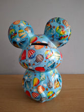 Load image into Gallery viewer, Pomme Pidou MARTHA MOUSE Money Box Decoupage Ceramic Piggy Bank With Stopper NEW
