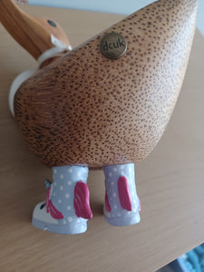 DCUK Wild Welly Duck UNICORN BOOTS Ducky Named MARY Collectible Gift NEW