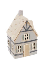 Load image into Gallery viewer, Village Pottery TUDOR HOUSE Tea Light Holder Ceramic Gift
