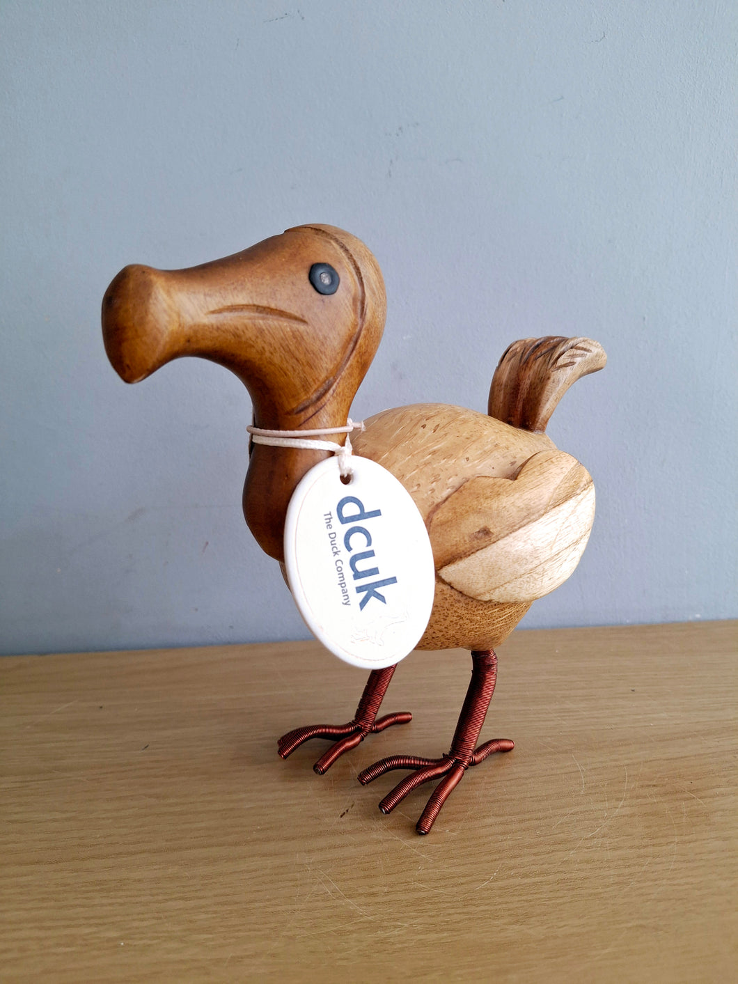 DCUK Natural Wooden DODO BIRD Named GRACE