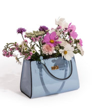 Load image into Gallery viewer, McGowan &amp; Rutherford BLUE CERAMIC HANDBAG VASE Gift
