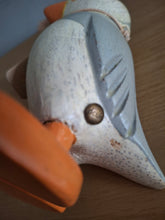 Load image into Gallery viewer, DCUK Puffings Baby Wooden Puffin Bird Named ABIGAIL   Coastal Gift Ornament NEW
