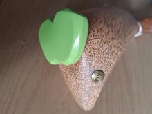 Load image into Gallery viewer, DCUK Green Colour Splash Duckling Wooden Duck Named AMELIA New
