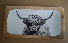 Load image into Gallery viewer, Highland Cow Serving Tray

