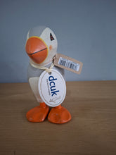 Load image into Gallery viewer, DCUK Puffings Baby Wooden Puffin Bird Named DAISY Coastal Ornament
