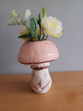 Load image into Gallery viewer, House of Disaster PINK FORAGE MUSHROOM VASE
