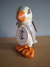 Load image into Gallery viewer, DCUK Puffings Baby Wooden Puffin Bird Named GARY Coastal Ornament
